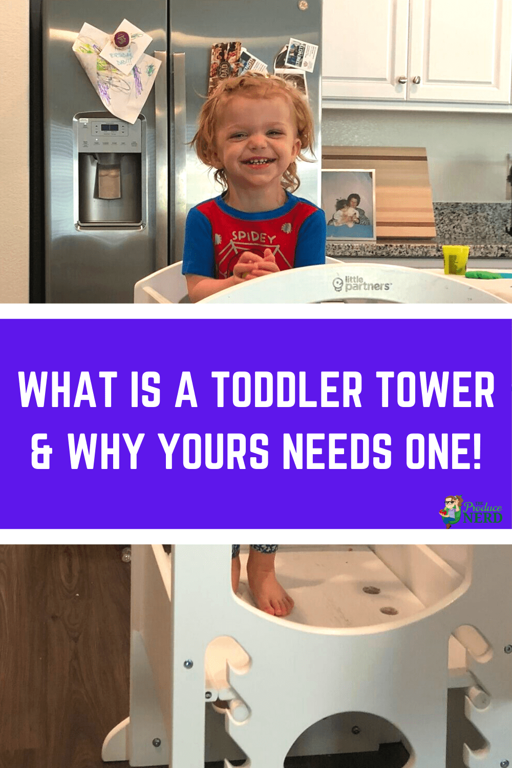 You are currently viewing What is a Toddler Learning Tower & Why Your Toddler Needs One!