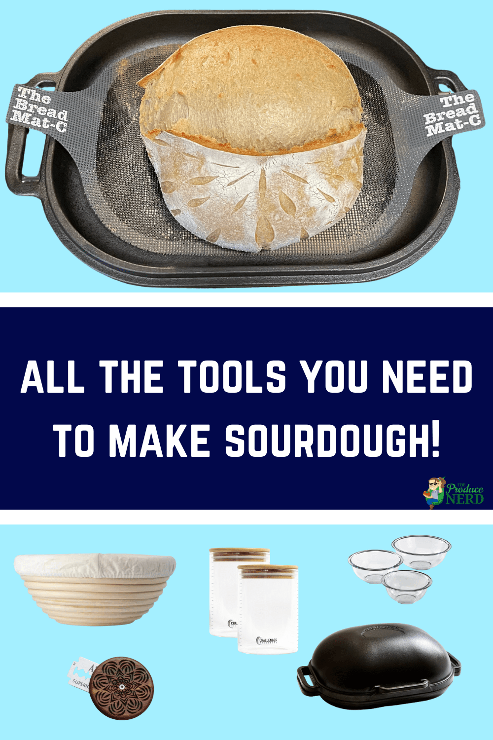 You are currently viewing Sourdough for Beginners: All of the Tools You Need to Make Sourdough Bread!