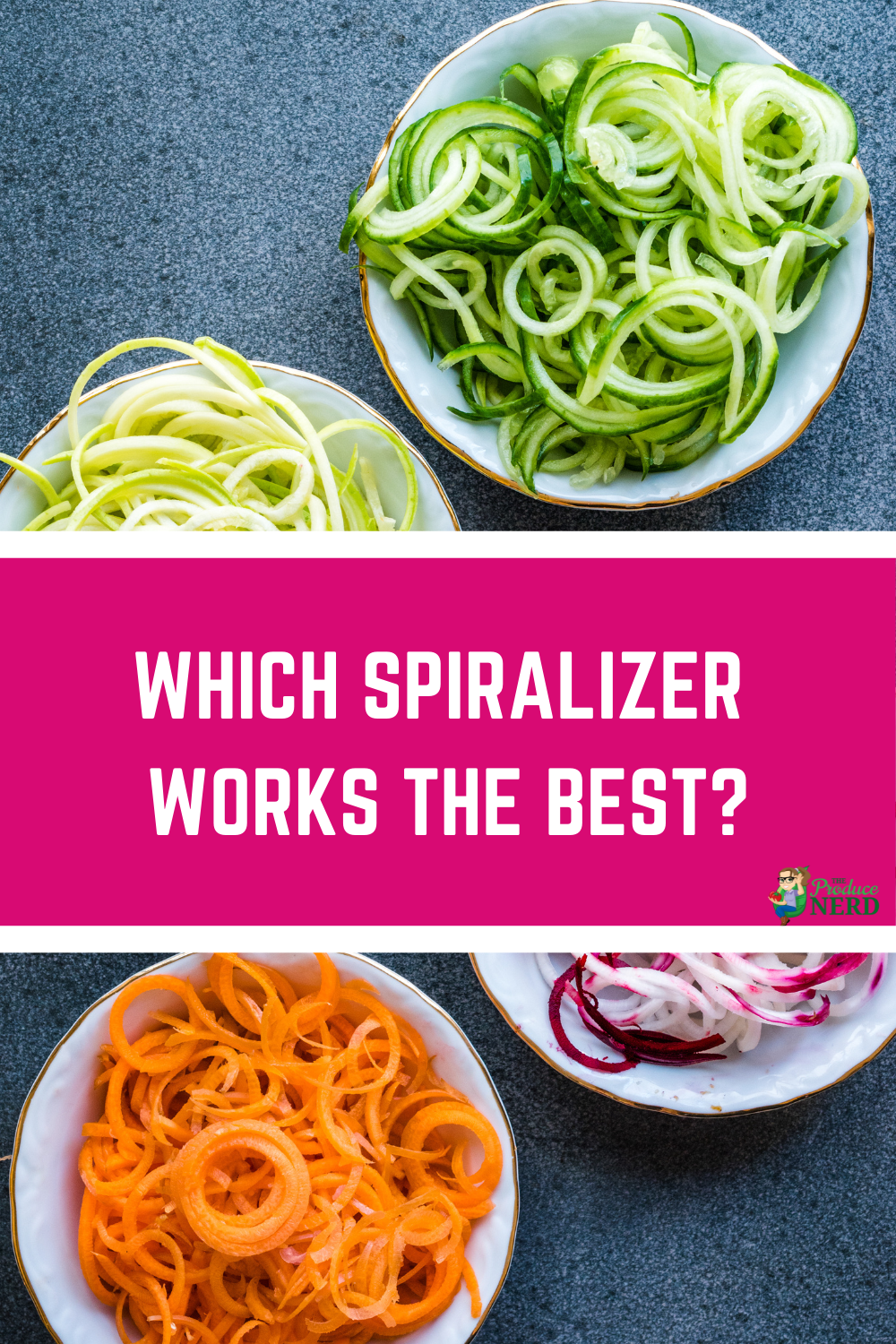 You are currently viewing What is the Best Vegetable Spiralizer: OXO Good Grips vs. Spiralizer Ultimate vs. Veggie Bullet Electric