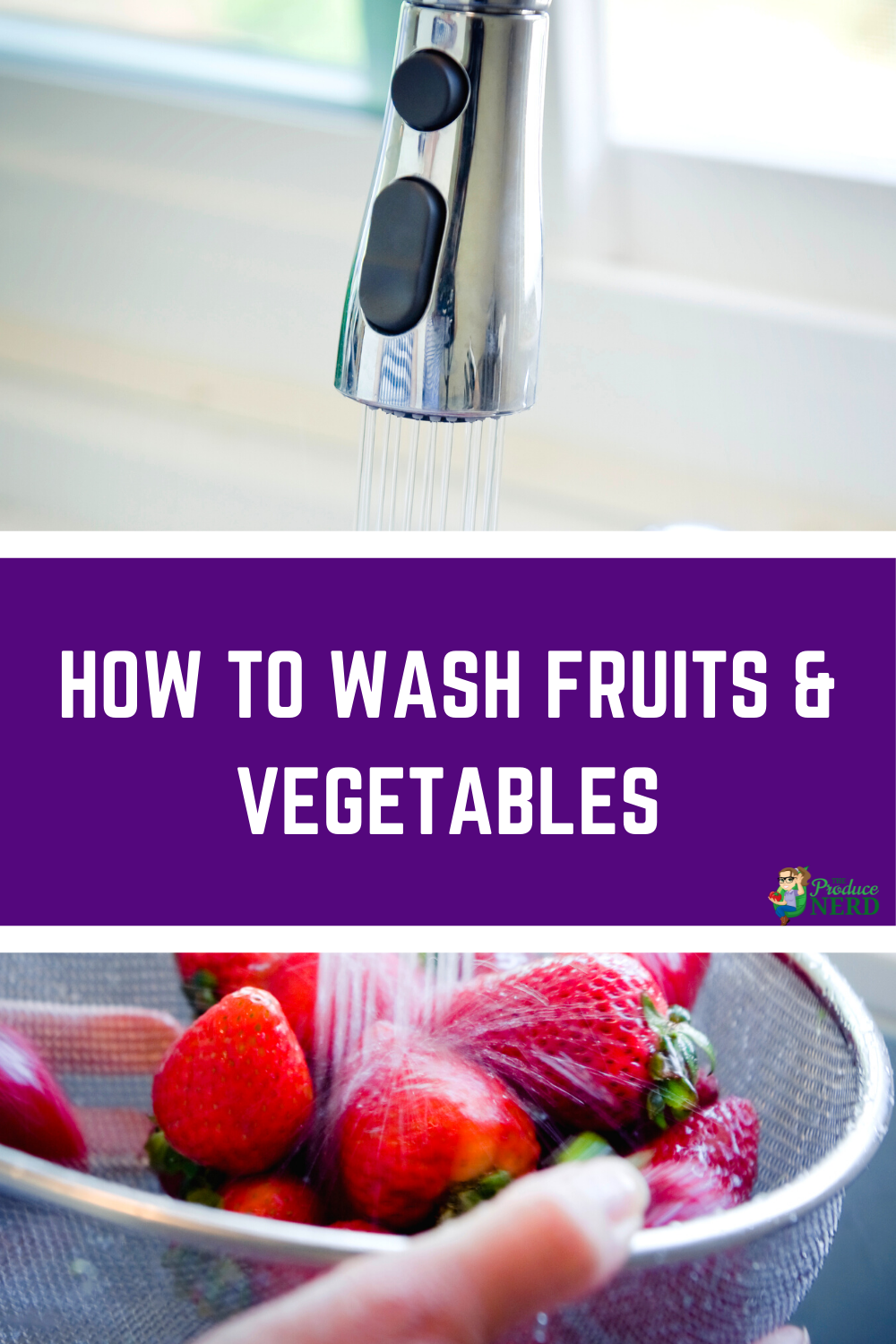 You are currently viewing How to Wash Fruits & Vegetables